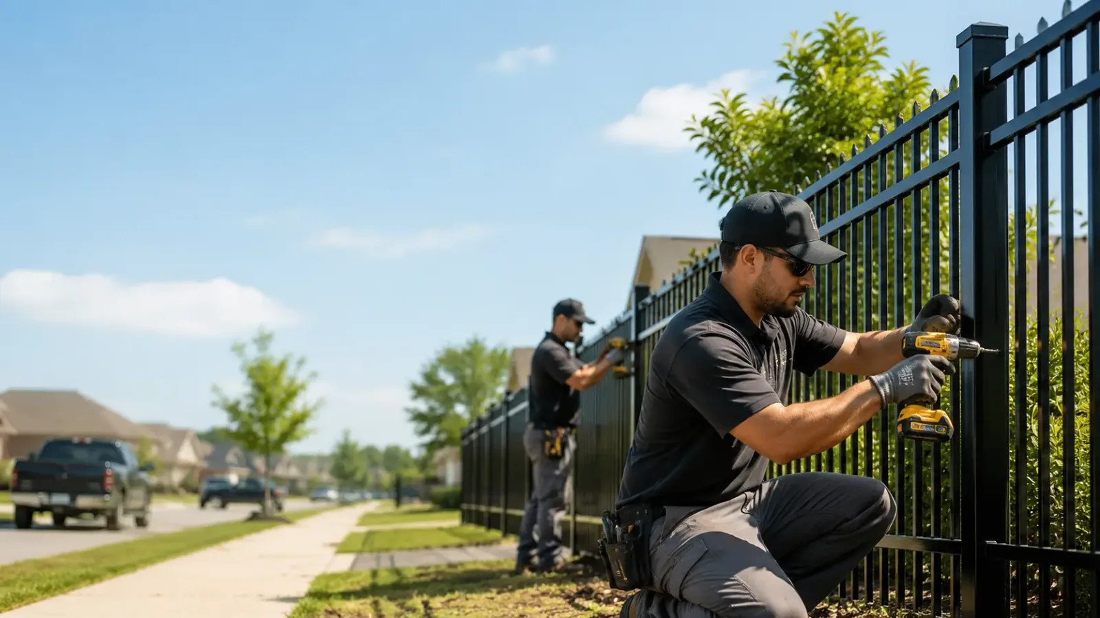 Metal Fence Installation in Lebanon, IL